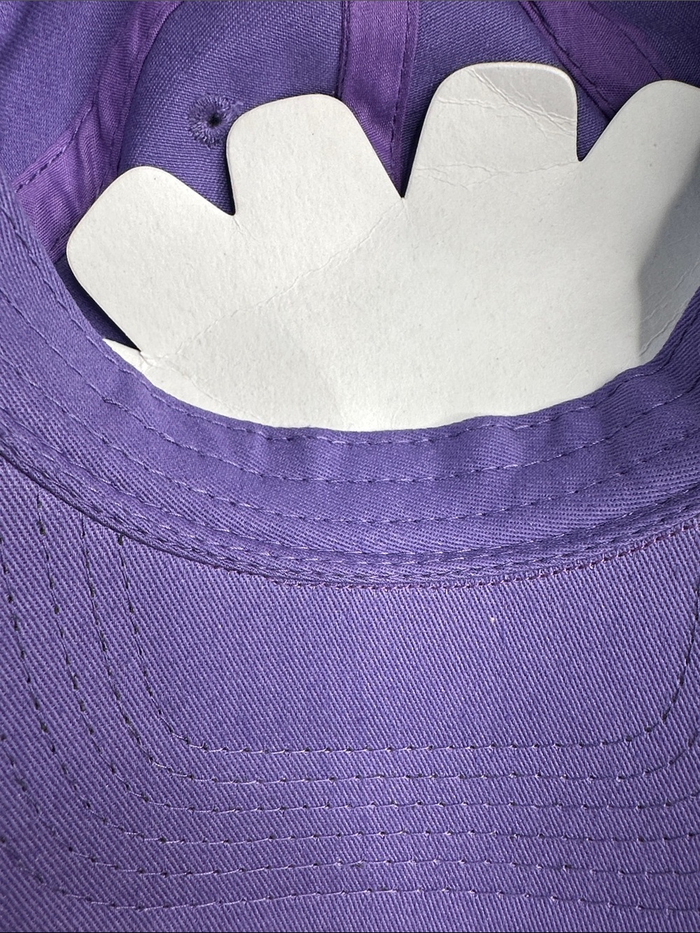 Purple Friends TV show peephole frame strapback baseball cap - Picture 8 of 15